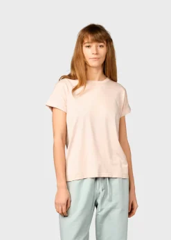 Klitmoller Collective T-shirts-Sigrid tee - Rose Navy