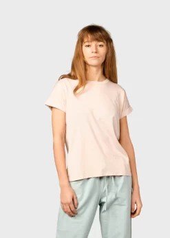Klitmoller Collective T-shirts-Sigrid tee - Rose Navy