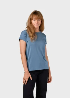 Klitmoller Collective T-shirts-Sigrid tee - Sky blue Lilac