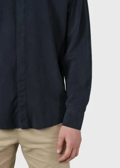 Klitmoller Collective Hemden-Simon lyocell shirt - Navy Bluetones