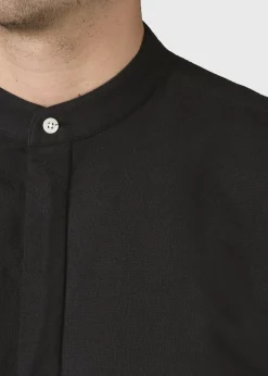 Klitmoller Collective Hemden-Simon shirt - Black White