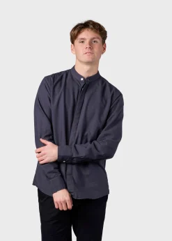 Klitmoller Collective Hemden-Simon shirt - Navy White