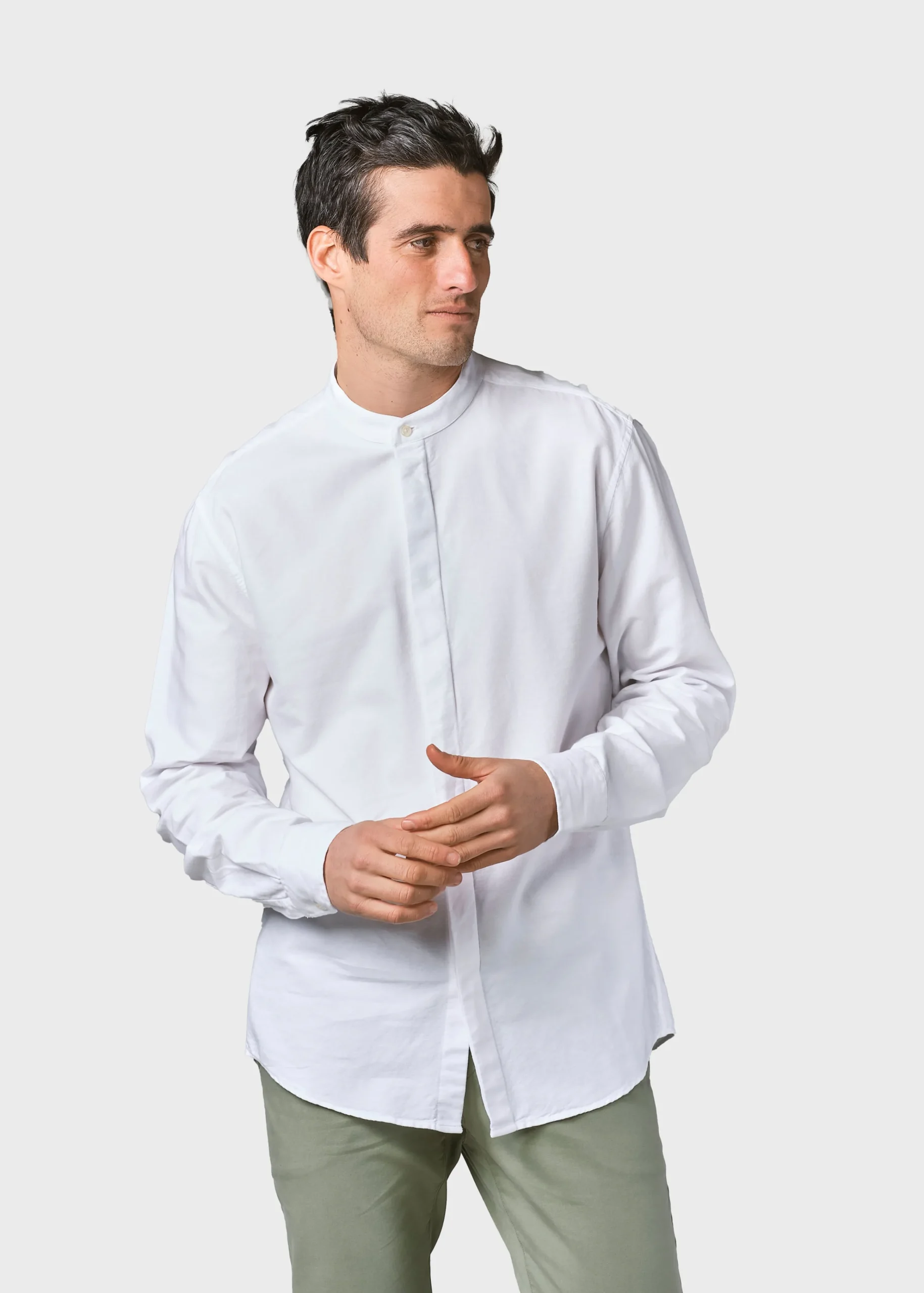 Klitmoller Collective Hemden-Simon shirt - White