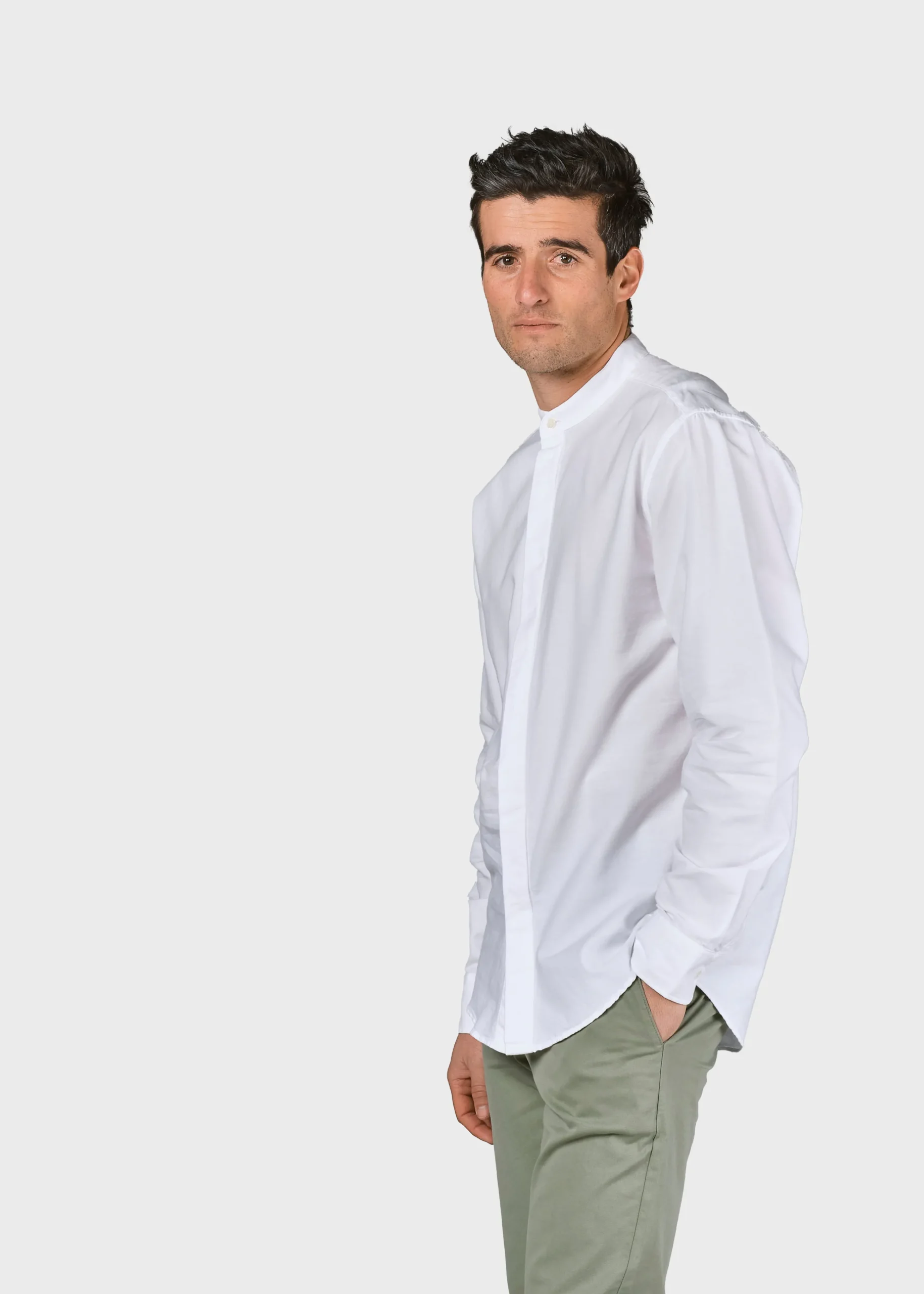 Klitmoller Collective Hemden-Simon shirt - White