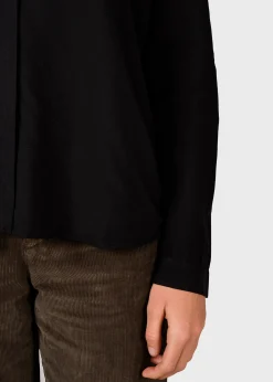 Klitmoller Collective Hemden-Simone shirt - Black Skyblue