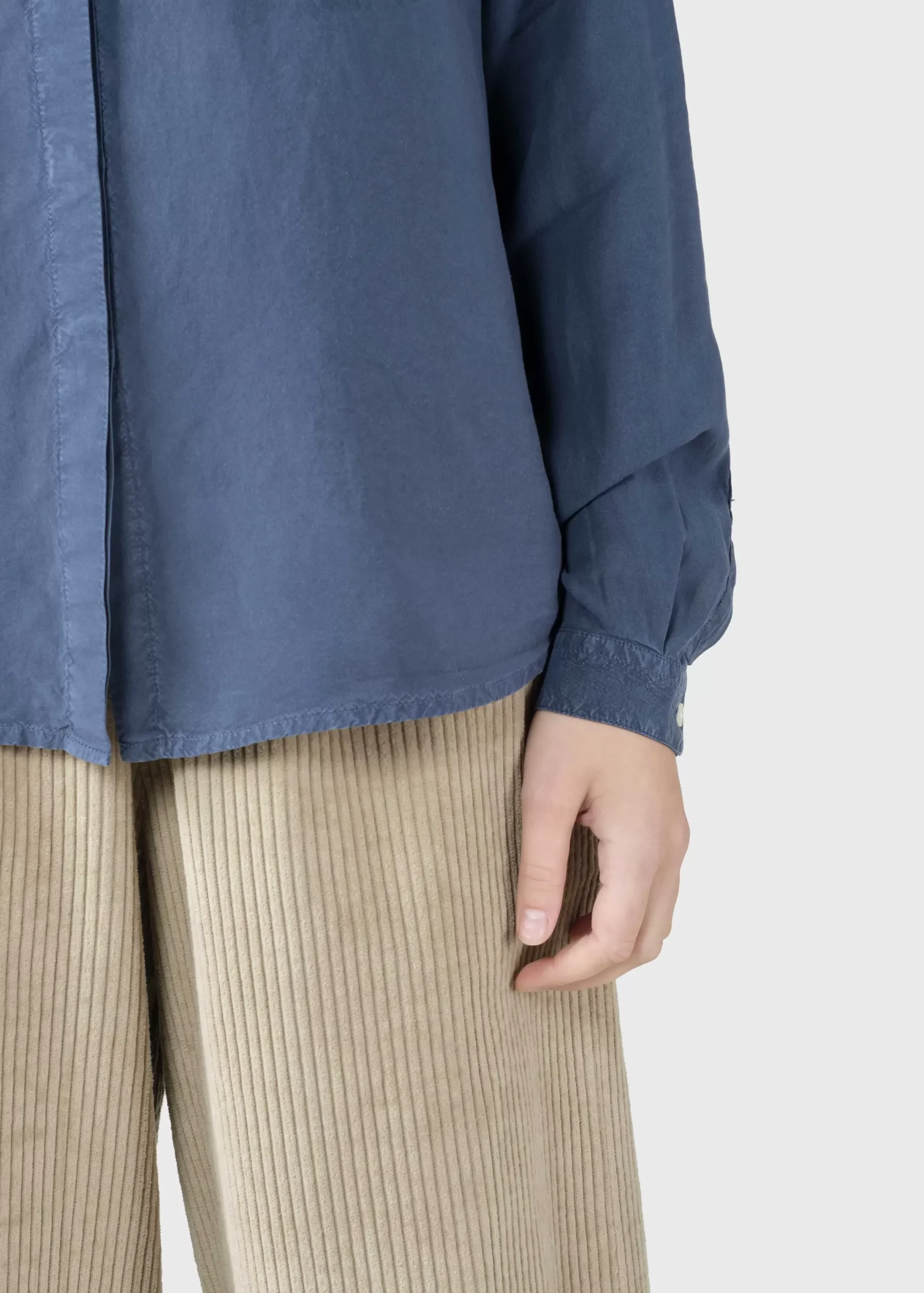 Klitmoller Collective Hemden-Simone shirt - Deep blue White