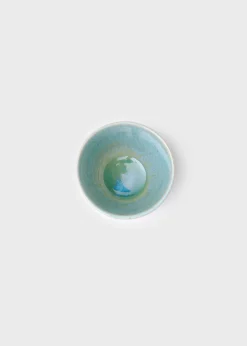 Klitmoller Collective Keramik-Small Coffee cup - 8 cm - Turqouise Concrete
