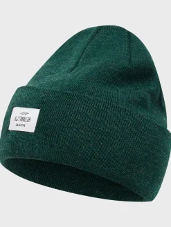 Klitmoller Collective Accessories-Tall beanie - Moss Green MossGreen