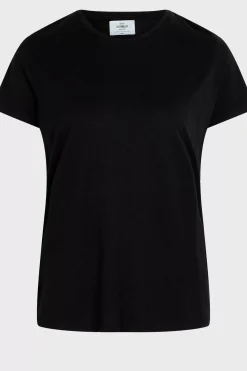 Klitmoller Collective T-shirts-Thelma tee - Black MossGreen