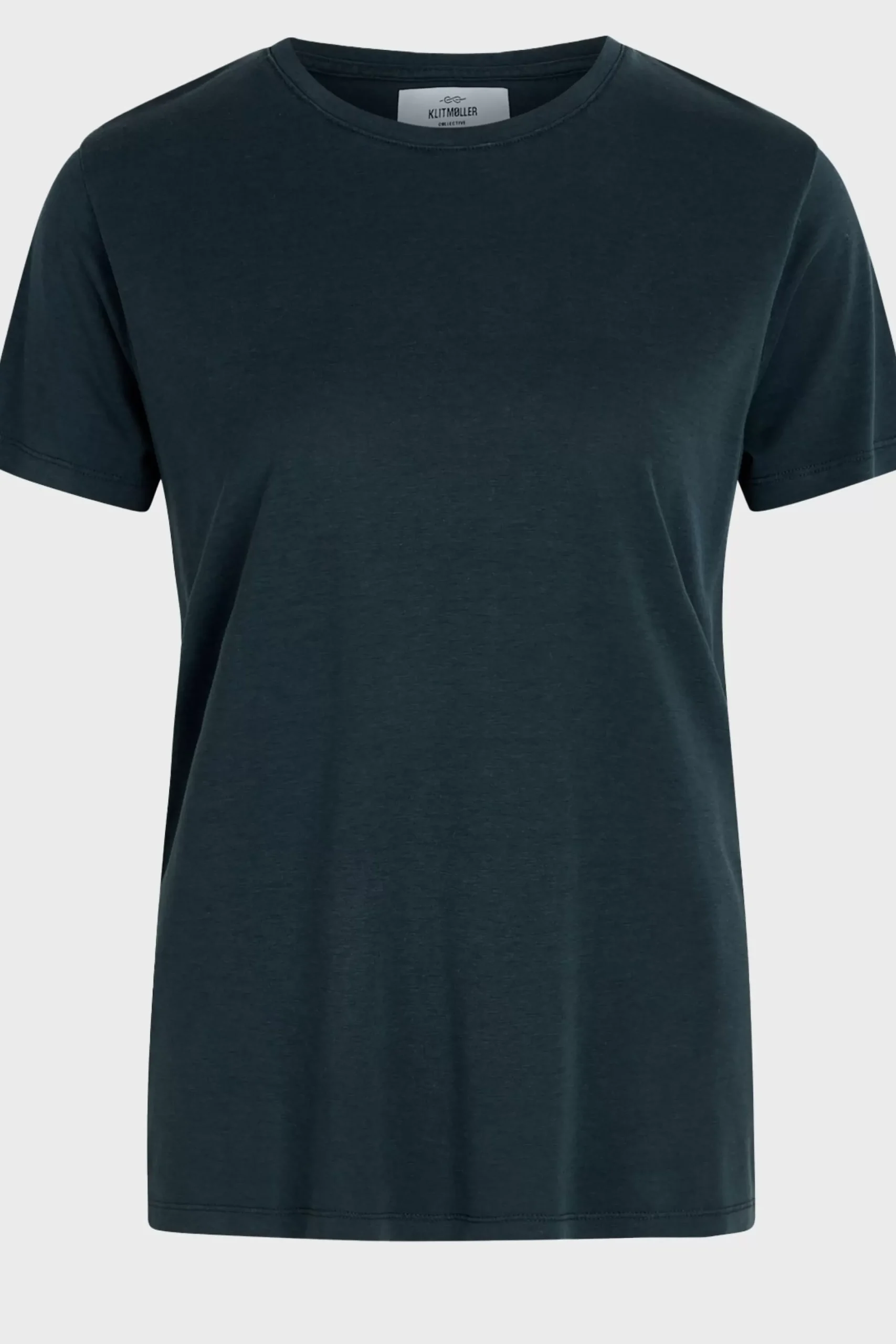 Klitmoller Collective T-shirts-Thelma tee - Navy MossGreen