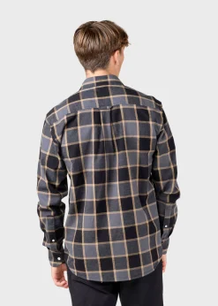 Klitmoller Collective Hemden-Thor shirt - Grey/sand check Green/greycheck