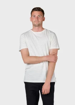 Klitmoller Collective T-shirts-Tom tee - Cream/sage