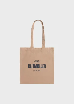 Klitmoller Collective Accessories-Tote bag - Sand Navy