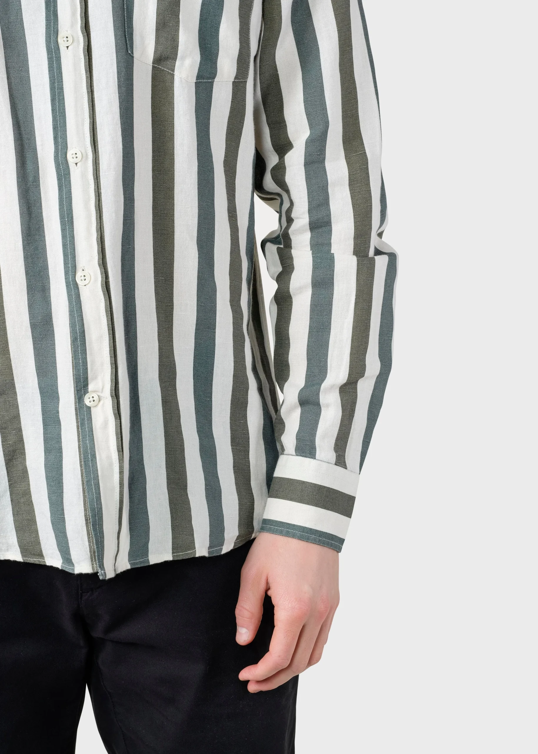 Klitmoller Collective Hemden-Valdis shirt - Olive/moss green Olive/mossgreen