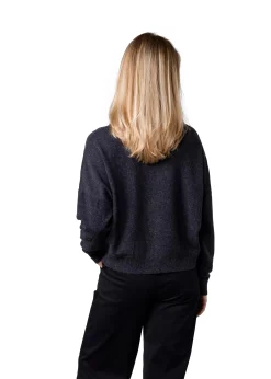Klitmoller Collective Strick-Vanessa knit - Anthracite Clayred