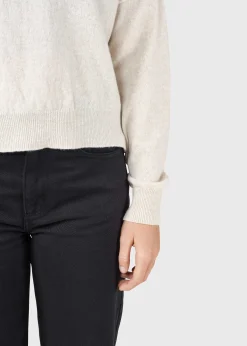 Klitmoller Collective Strick-Vanessa knit - Pastel sand Clayred