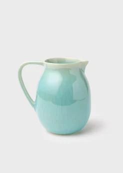 Klitmoller Collective Keramik-Water jug - Turqouise Concrete