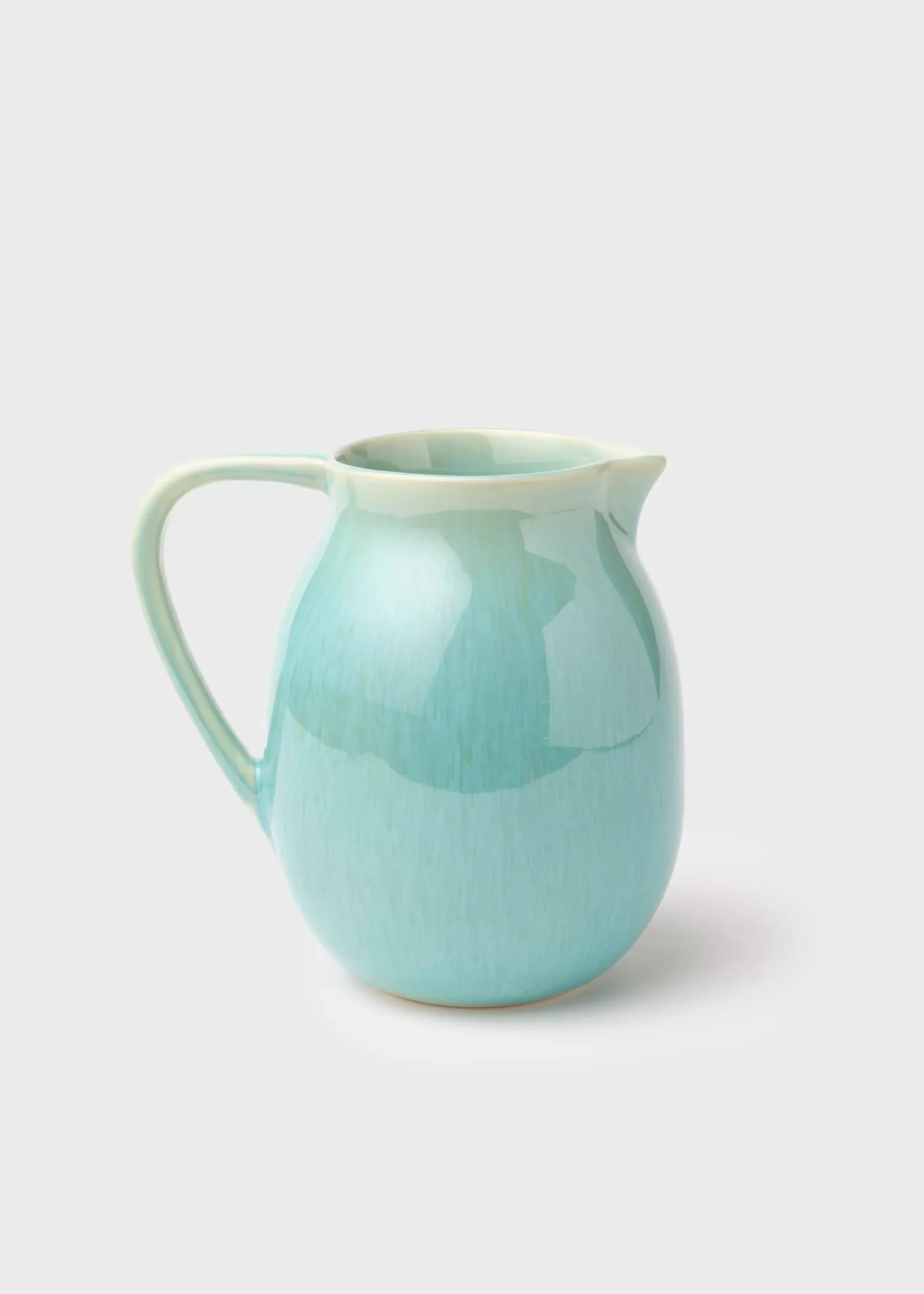 Klitmoller Collective Keramik-Water jug - Turqouise Concrete