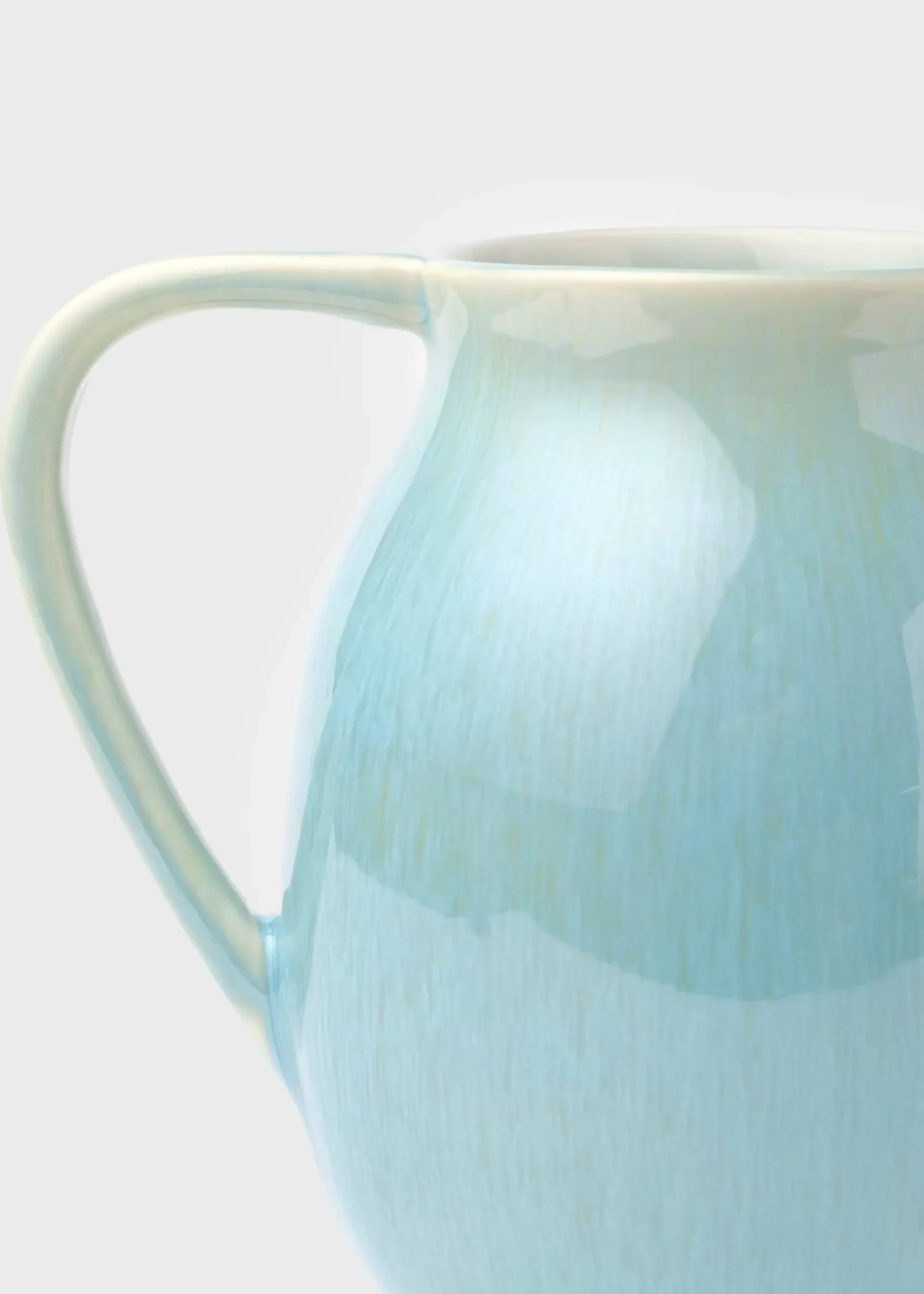 Klitmoller Collective Keramik-Water jug - Turqouise Concrete