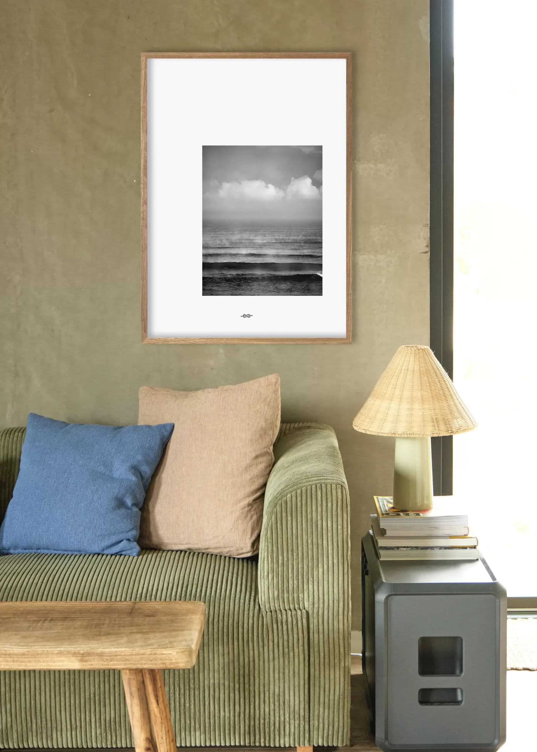 Klitmoller Collective Posters-White space - Fog 50x70 - Poster