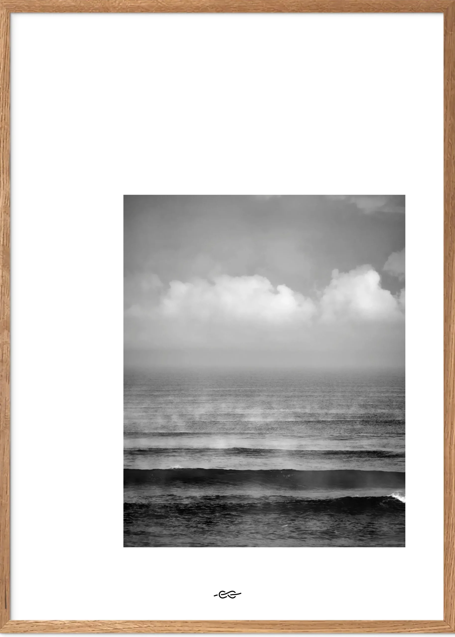 Klitmoller Collective Posters-White space - Fog 50x70 - Poster