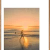 Klitmoller Collective Posters 40x50-White space - Sunset walk 40x50 - Poster