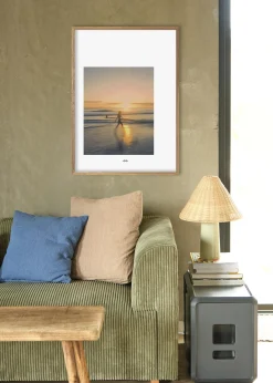 Klitmoller Collective Posters-White space - Sunset walk 50x70 - Poster