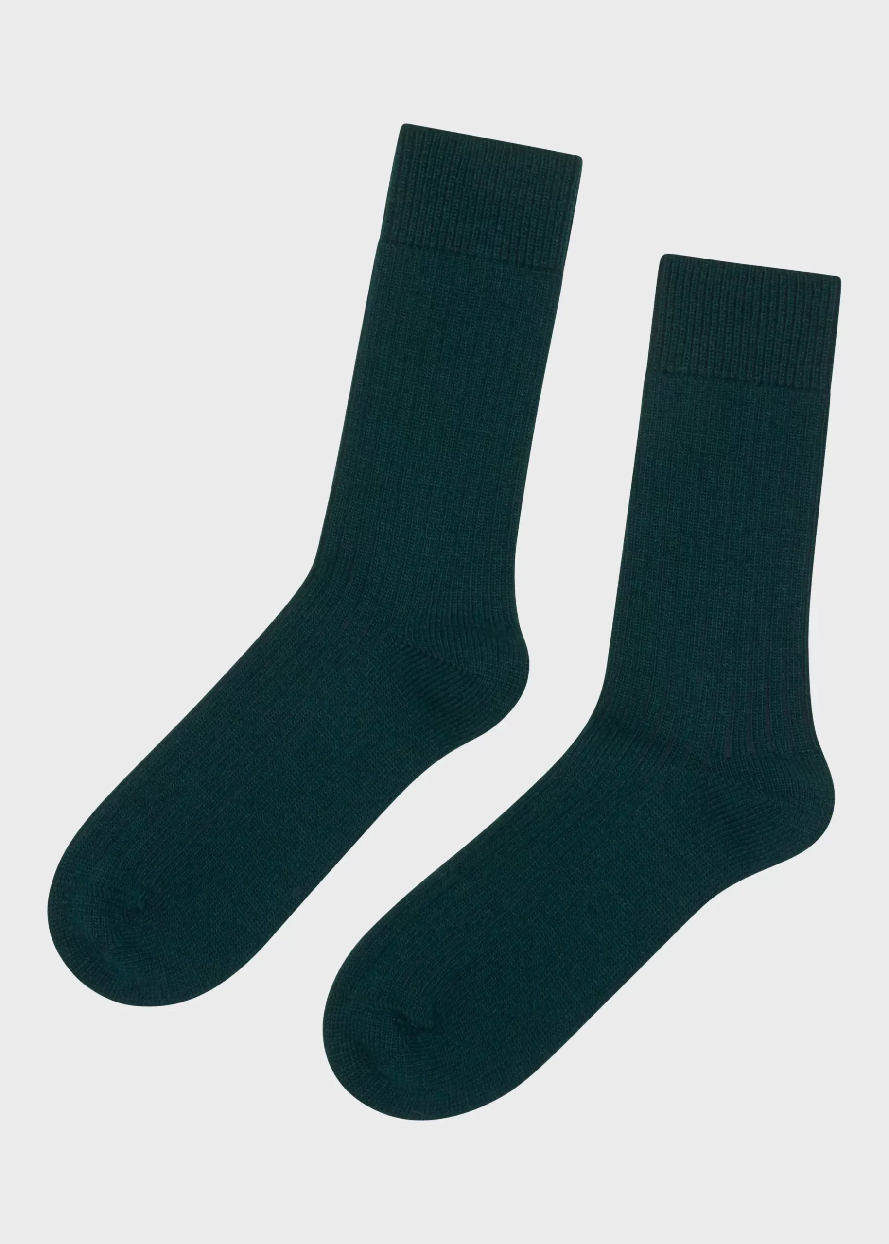 Klitmoller Collective Accessories-Wool sock - Moss Green Navy